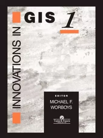 Innovations In GIS cover