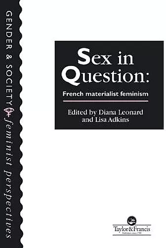 Sex In Question cover