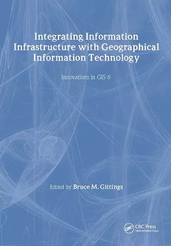 Innovations in GIS 6 cover