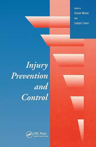 Injury Prevention and Control cover