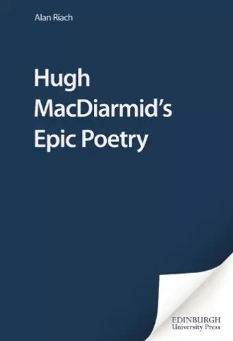 Hugh MacDiarmid's Epic Poetry cover