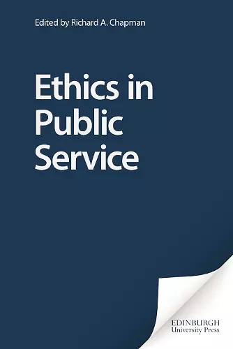 Ethics in Public Service cover