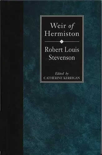 Weir of Hermiston cover