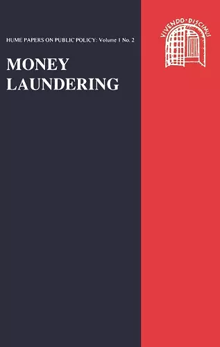 Money Laundering cover