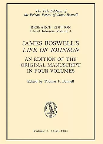 James Boswell's 'Life of Johnson' cover