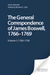 General Correspondence of James Boswell, 1766--1769 cover