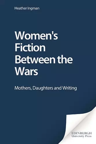 Women's Fiction Between the Wars cover