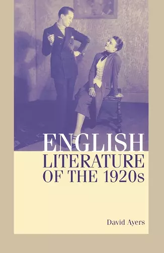 English Literature of the 1920s cover