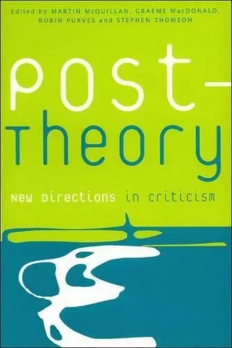 Post-Theory cover