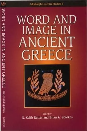 Word And Image In Ancient Greece cover