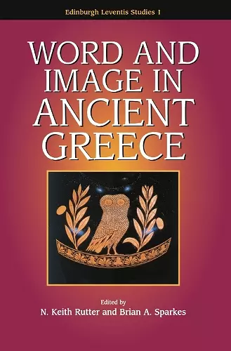 Word And Image In Ancient Greece cover