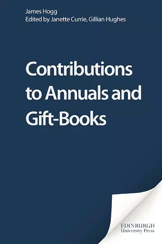 Contributions to Annuals and Gift-Books cover