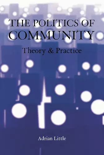 The Politics of Community cover