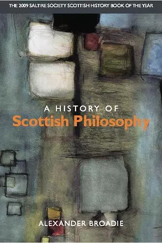 A History of Scottish Philosophy cover