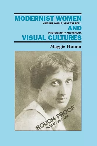 Modernist Women and Visual Cultures cover