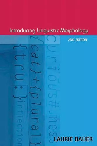 Introducing Linguistic Morphology cover