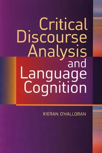 Critical Discourse Analysis and Language Cognition cover