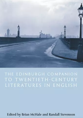 The Edinburgh Companion to Twentieth-century Literatures in English cover