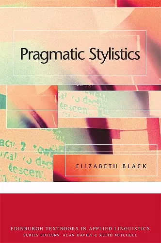Pragmatic Stylistics cover