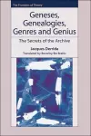 Geneses, Genealogies, Genres and Genius cover