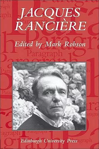 Jacques Ranciere cover