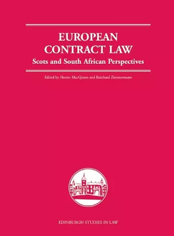 European Contract Law cover