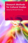 Research Methods for Cultural Studies cover