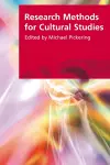 Research Methods for Cultural Studies cover