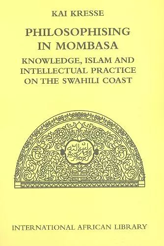 Philosophising in Mombasa cover