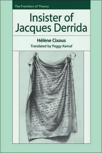 Insister of Jacques Derrida cover