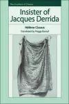 Insister of Jacques Derrida cover