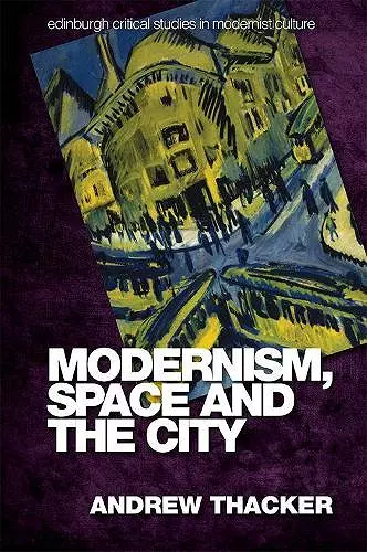 Modernism, Space and the City cover