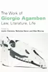 The Work of Giorgio Agamben cover