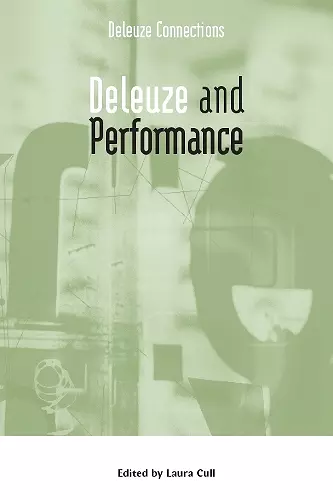 Deleuze and Performance cover