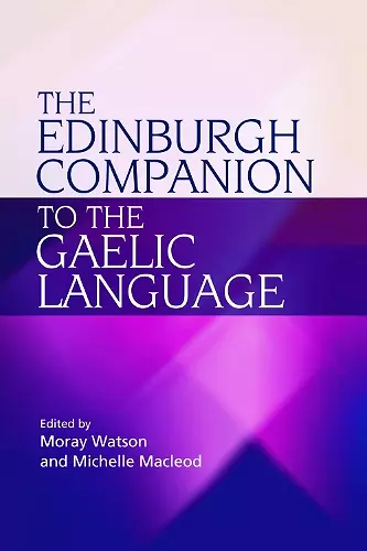 The Edinburgh Companion to the Gaelic Language cover