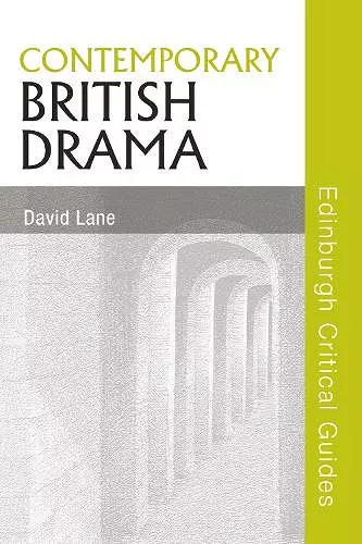 Contemporary British Drama cover