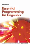 Essential Programming for Linguistics cover