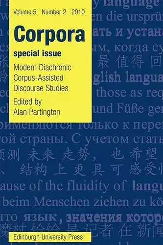 Modern Diachronic Corpus-Assisted Discourse Studies cover