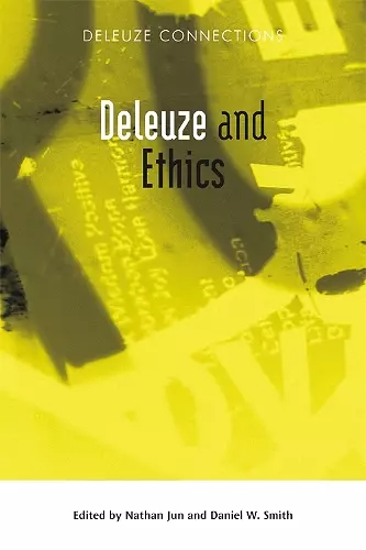 Deleuze and Ethics cover