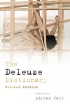 The Deleuze Dictionary cover