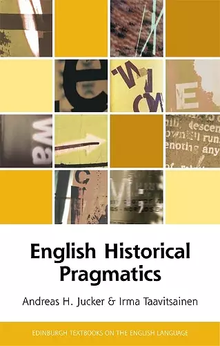 English Historical Pragmatics cover