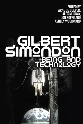 Gilbert Simondon cover