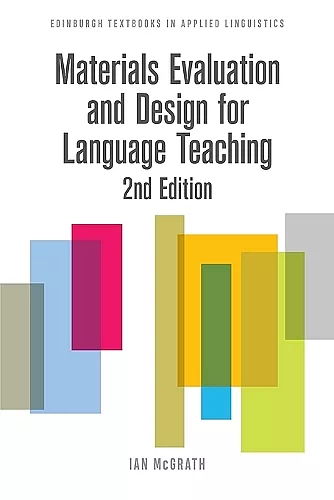Materials Evaluation and Design for Language Teaching cover