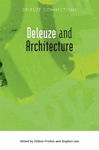 Deleuze and Architecture cover