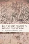 Deleuze and Guattari's What is Philosophy? cover