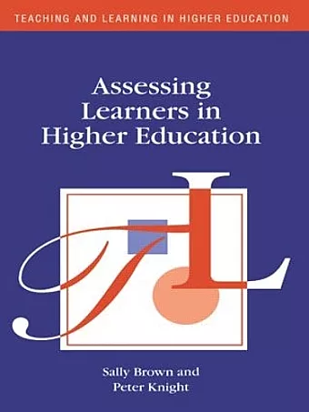 Assessing Learners in Higher Education cover