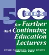 500 Tips for Further and Continuing Education Lecturers cover