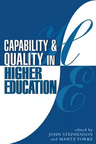 Capability and Quality in Higher Education cover