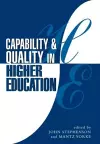 Capability and Quality in Higher Education cover