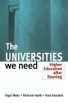 The Universities We Need cover